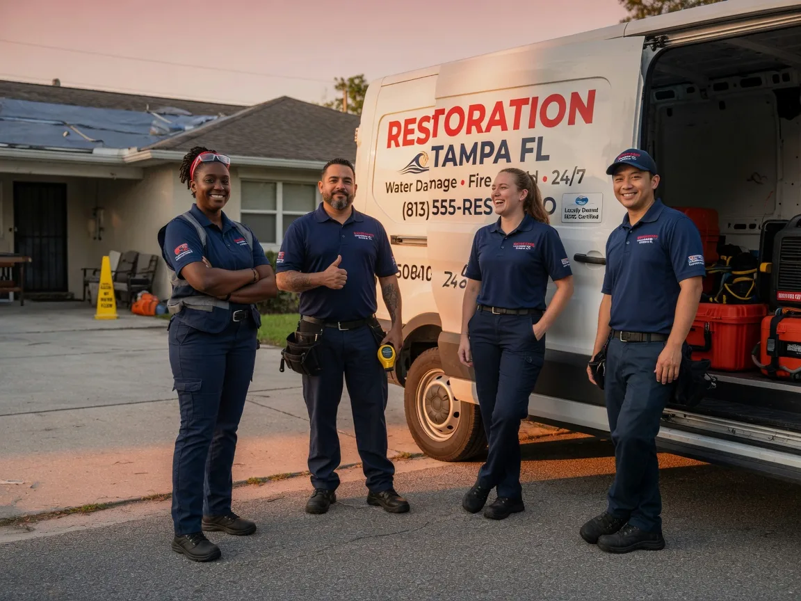 Water Damage Restoration company in Lake Andes, SD